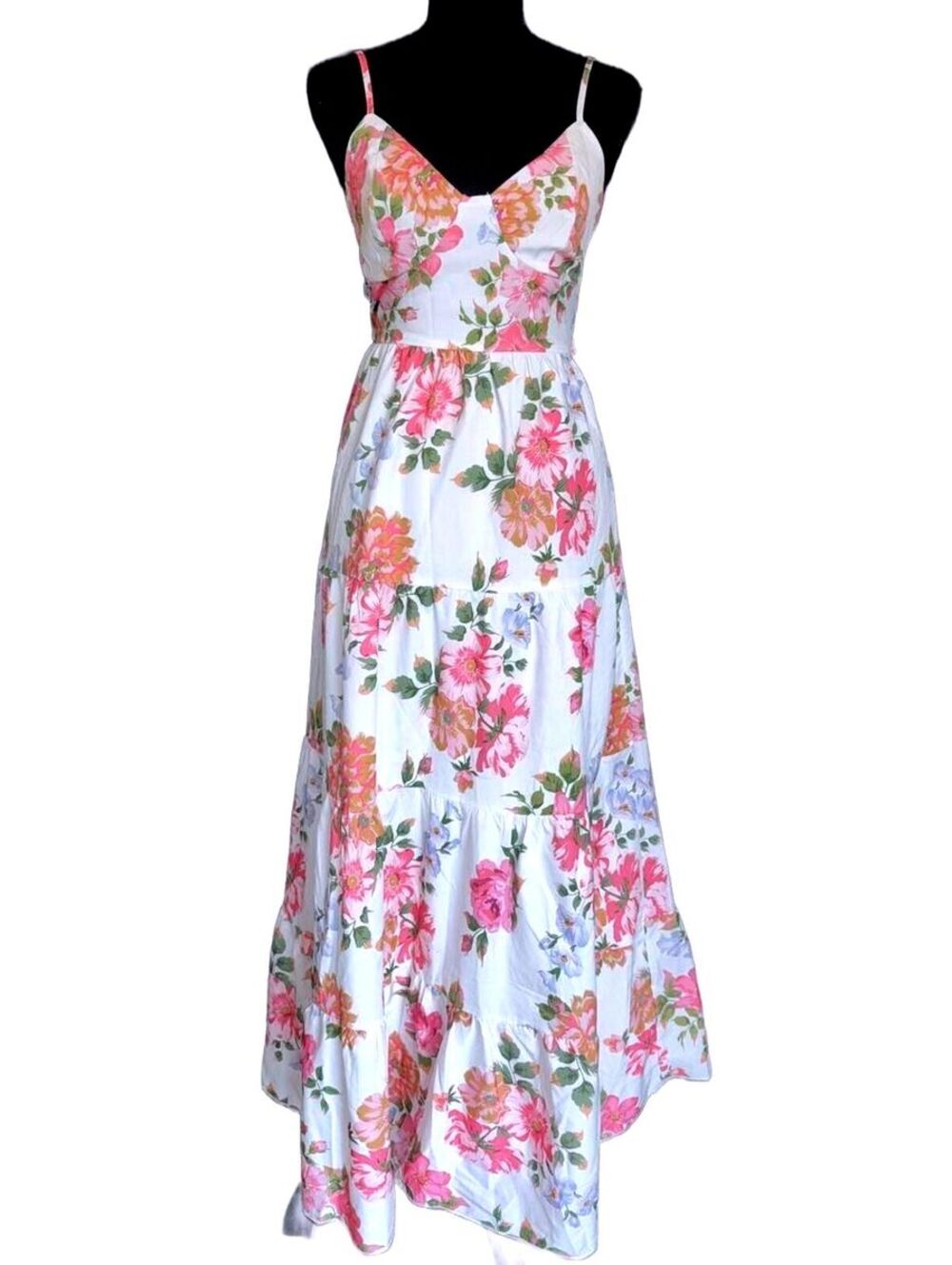 NWOT Tie-Back Midi Dress, Size XS